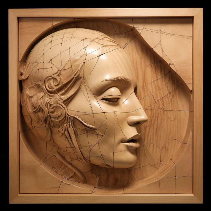 نموذج ثلاثي الأبعاد لآلة CNC 3D Art 